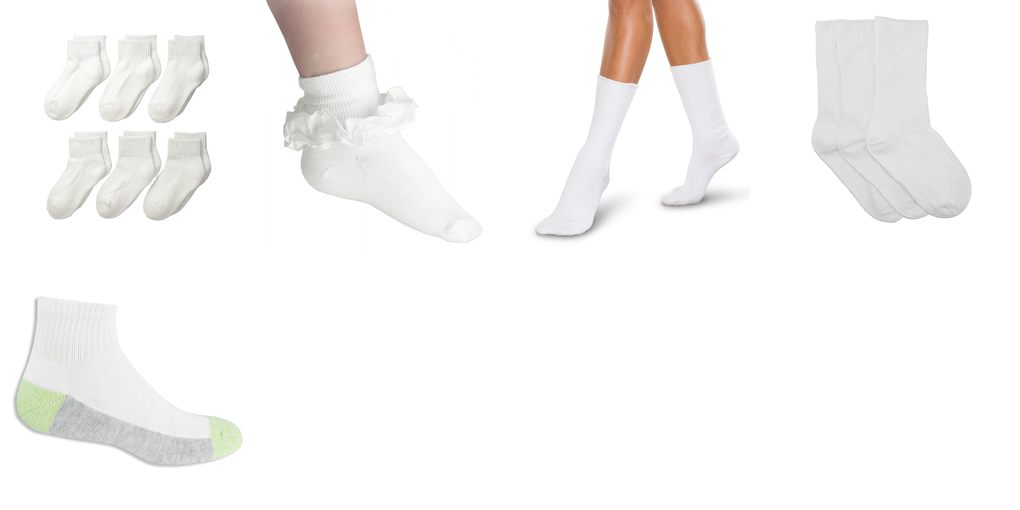 white socks kids